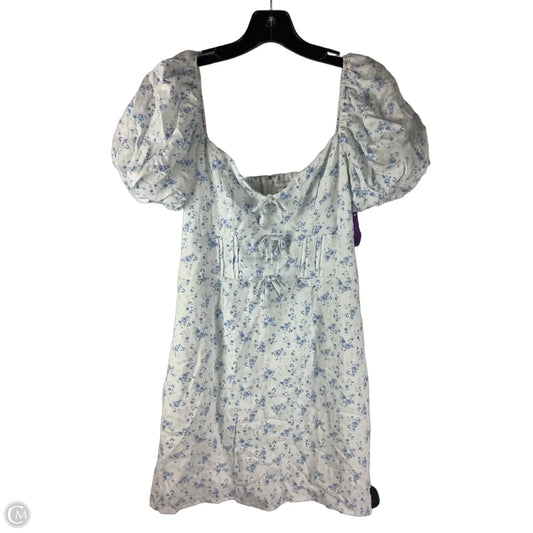 Dress Party Short By Altard State In Blue & White, Size: S