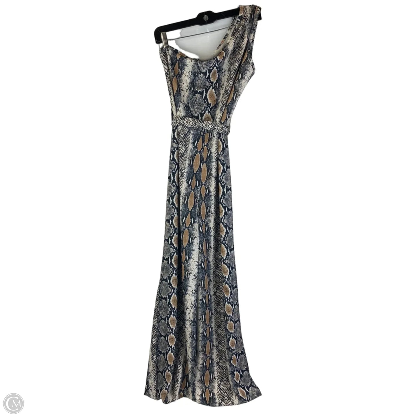 Jumpsuit By Pretty Little Thing In Snakeskin Print, Size: 10
