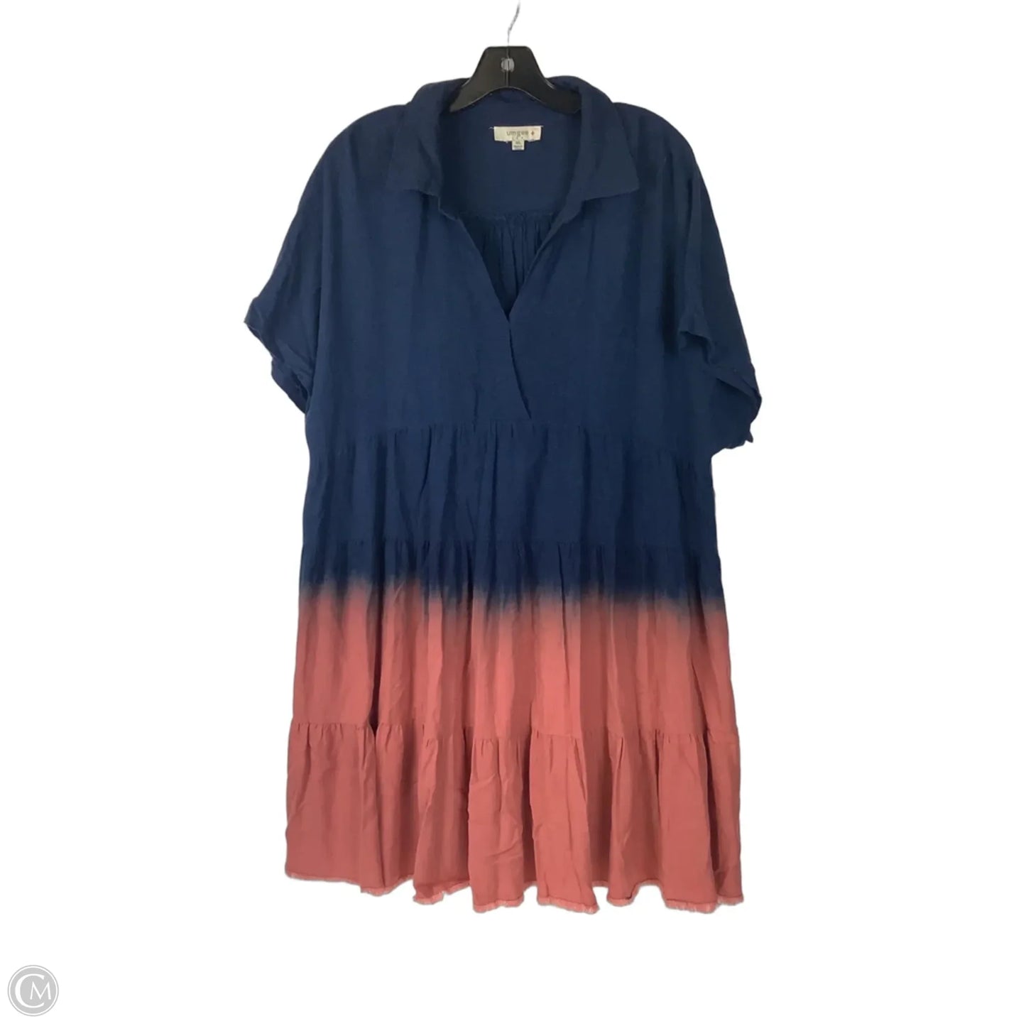 Dress Casual Short By Umgee In Blue, Size: 1x