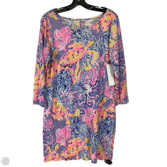 Dress Designer By Lilly Pulitzer In Purple, Size: L