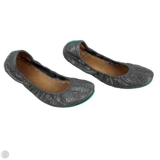Shoes Flats By Tieks In Grey, Size: 9