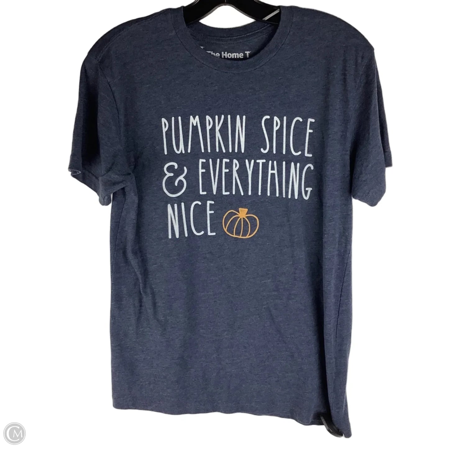 Top Short Sleeve By Clothes Mentor In Navy, Size: S