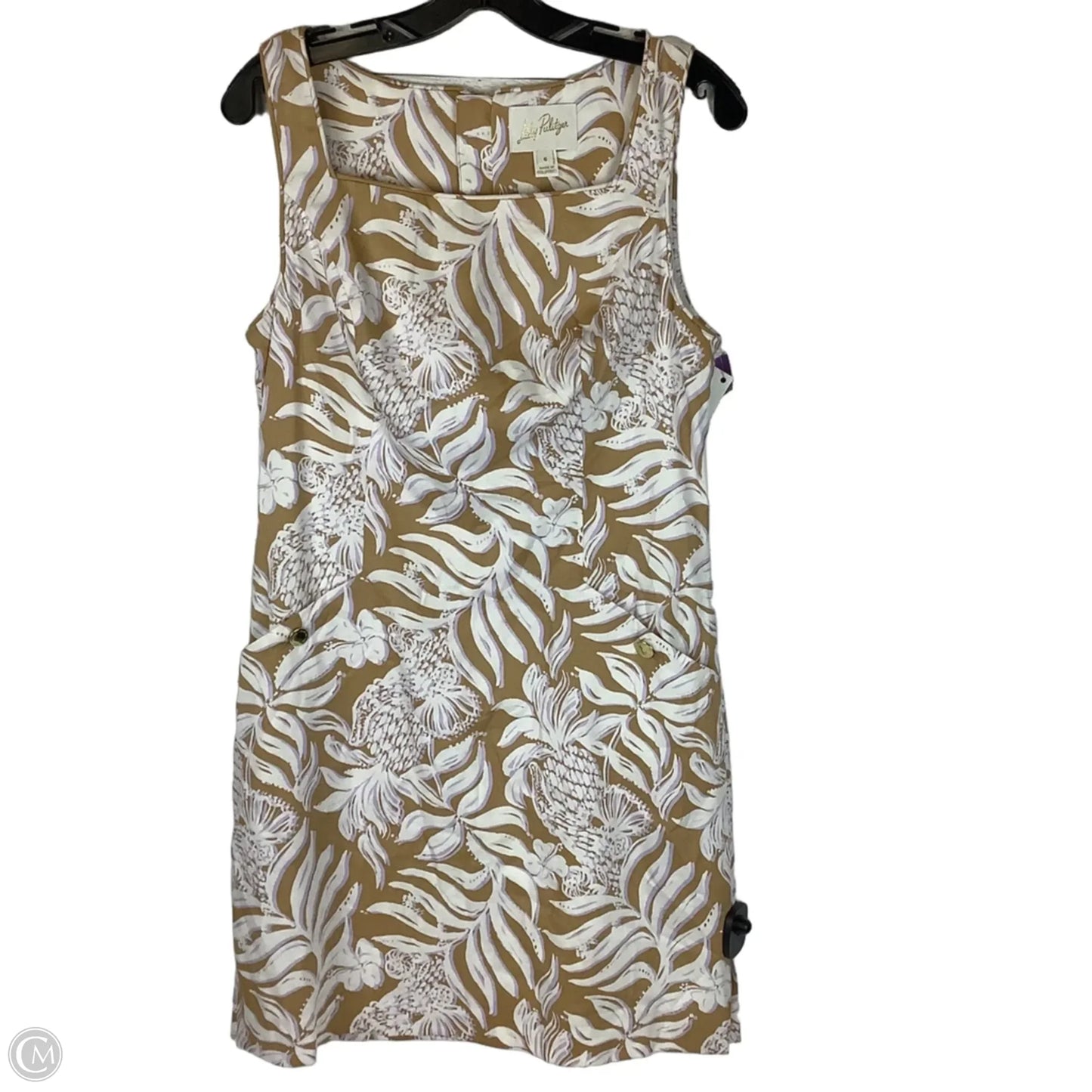 Dress Designer By Lilly Pulitzer In Brown, Size: 6