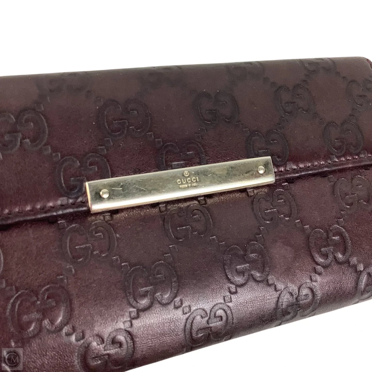 Wallet Luxury Designer By Gucci, Size: Medium