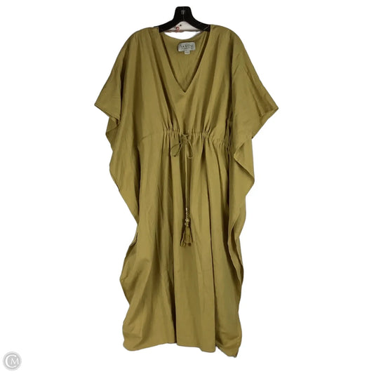 Dress Casual Maxi By Cmc In Green, Size: Osfm