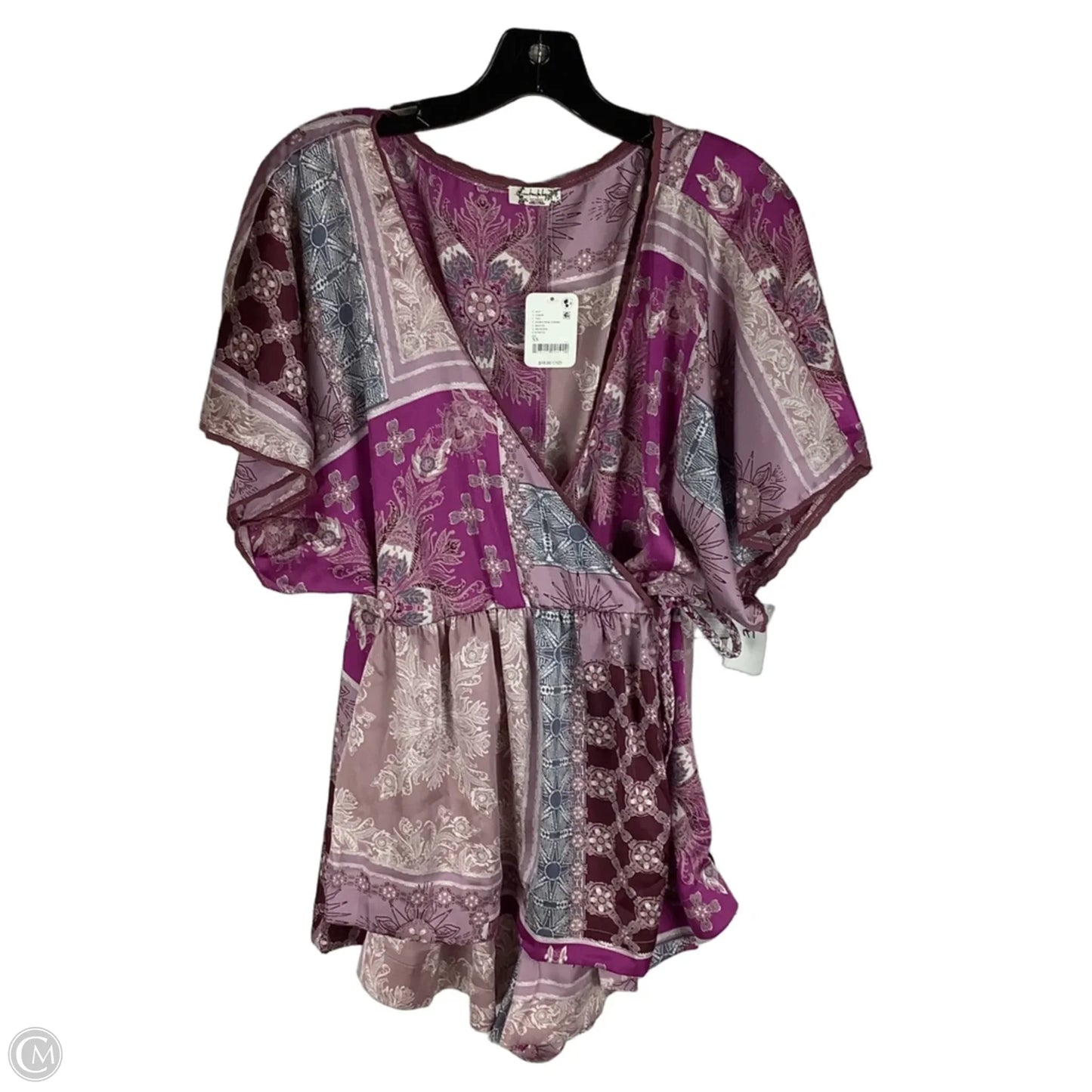 Romper By Free People In Purple, Size: Xs