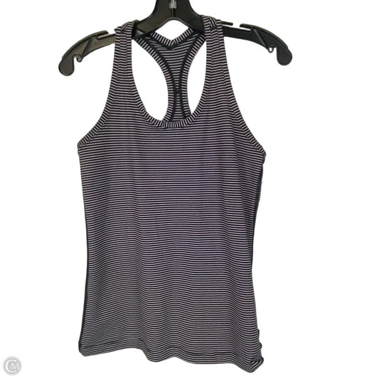 Athletic Tank Top By Lululemon In Striped Pattern