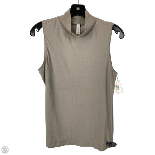Athletic Tank Top By Athleta In Taupe, Size: S