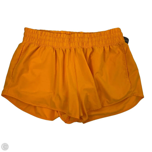 Athletic Shorts By Offline In Orange, Size: L