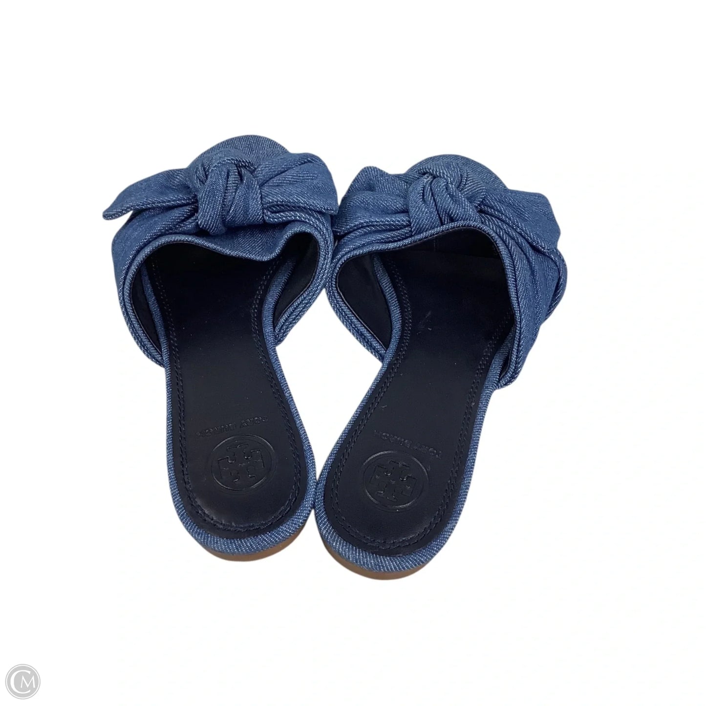 Sandals Designer By Tory Burch In Blue, Size: 6.5