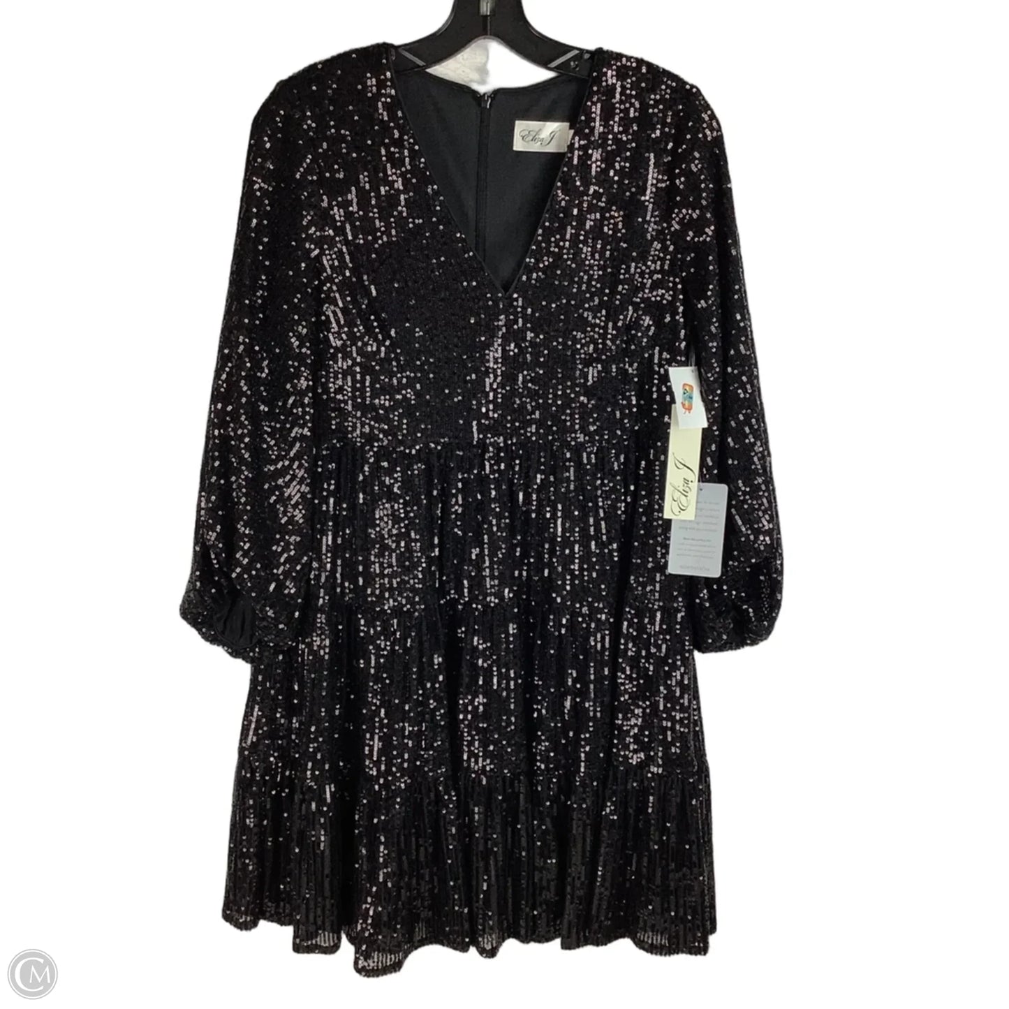 Dress Party Short By Eliza J In Black, Size: 8