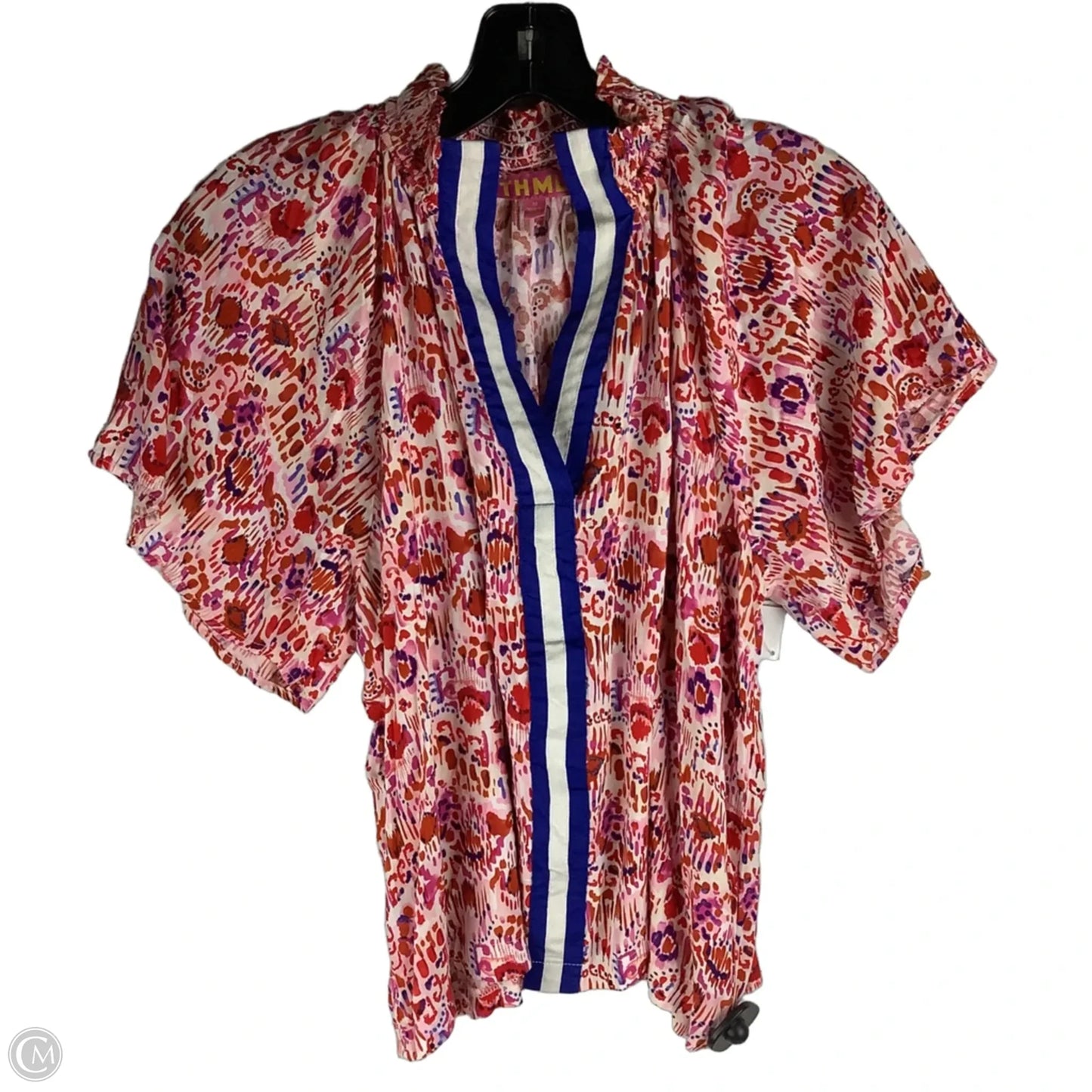 Top Short Sleeve By Thml In Red, Size: M