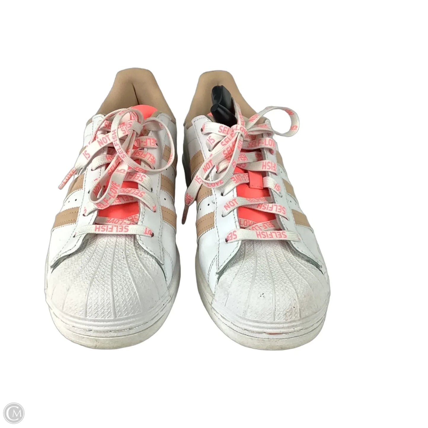 Shoes Sneakers By Adidas In Pink & White, Size: 7.5