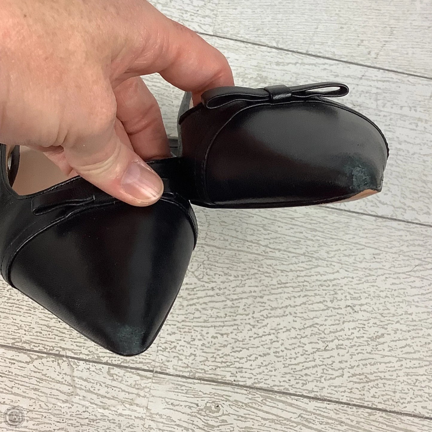 Shoes Designer By Kate Spade In Black, Size: 9.5