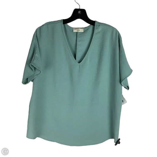 Top Short Sleeve By Entro In Blue, Size: Estimated M