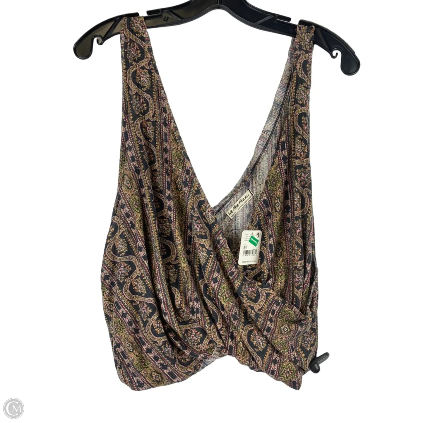 Top Sleeveless By We The Free In Paisley Print, Size: M