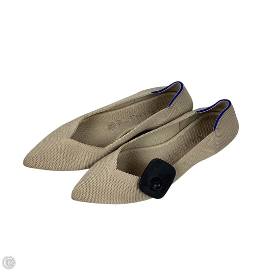 Shoes Flats By Rothys In Cream, Size: 6.5