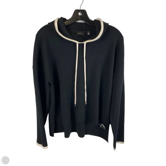 Sweatshirt Hoodie By Cyrus In Black, Size: L