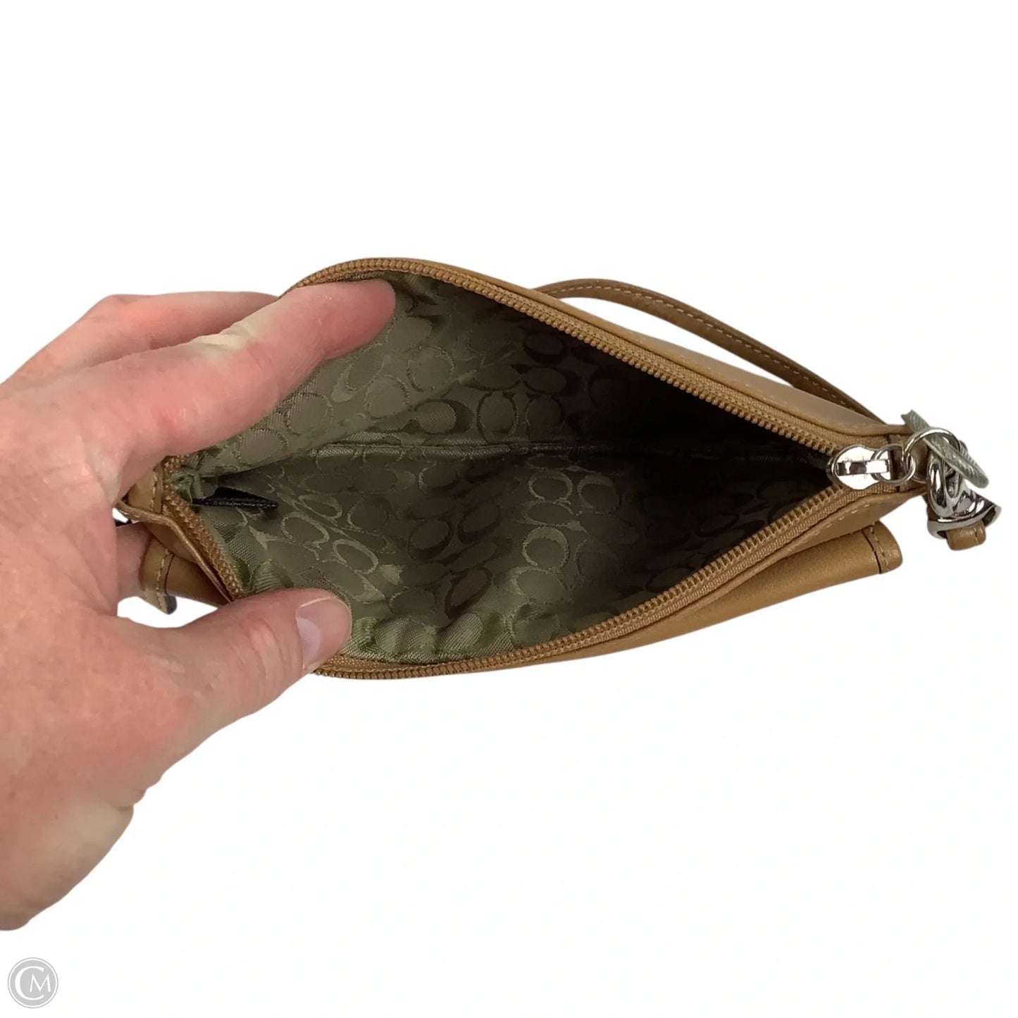 Wristlet Designer By Coach, Size: Medium
