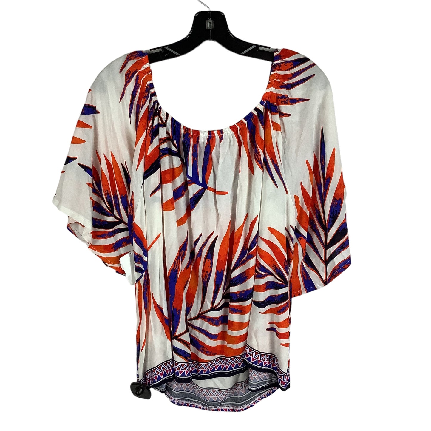 Multi-colored Top Short Sleeve Lascana, Size L