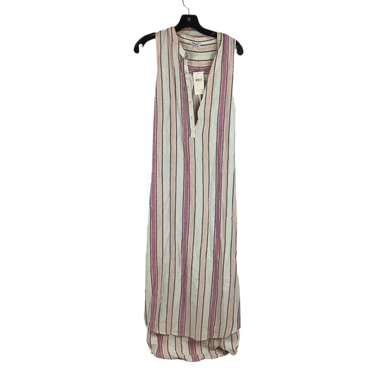 Striped Pattern Dress Casual Midi Splendid, Size S