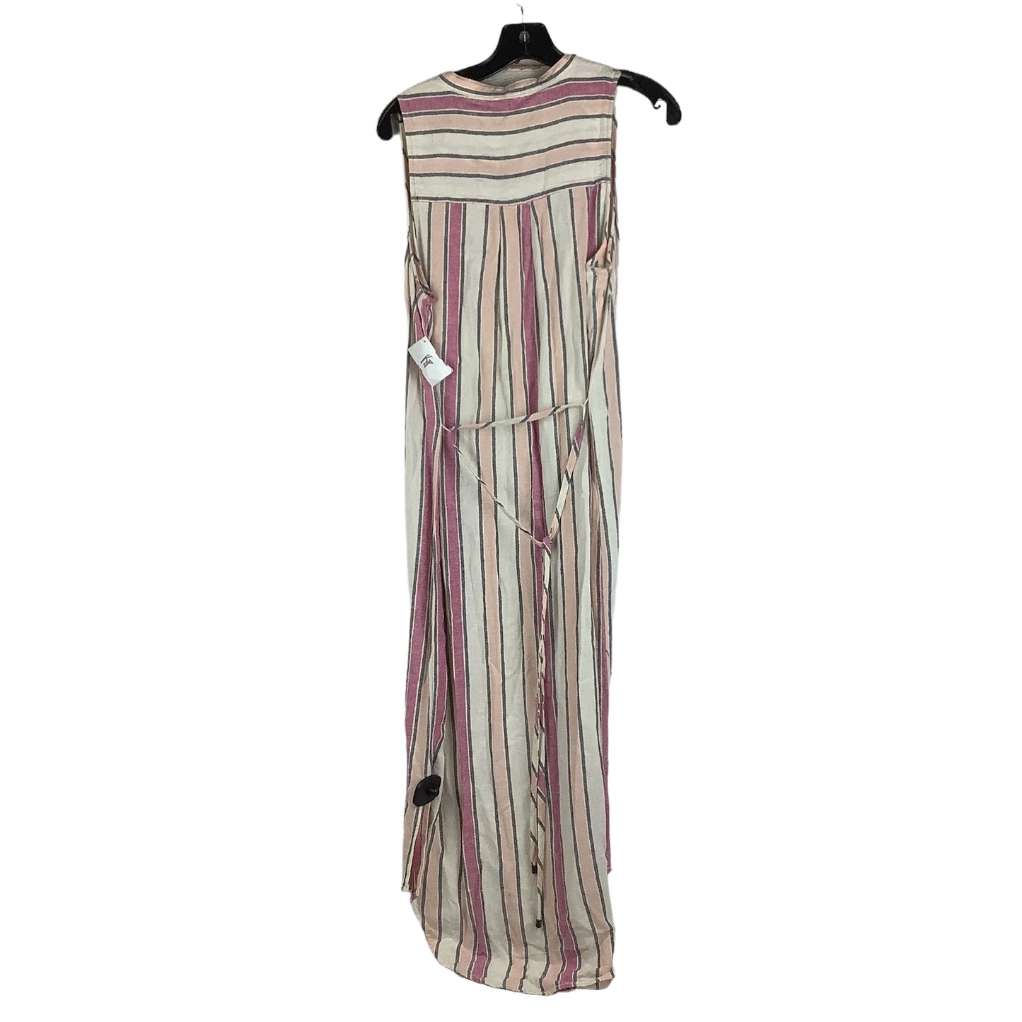 Striped Pattern Dress Casual Midi Splendid, Size S