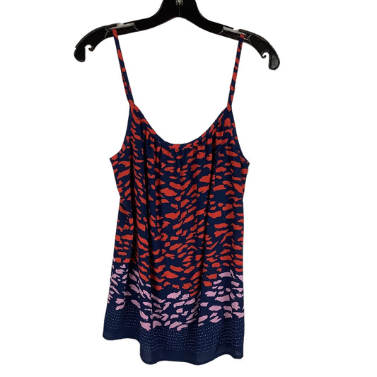 Blue & Red Top Sleeveless Cabi, Size M