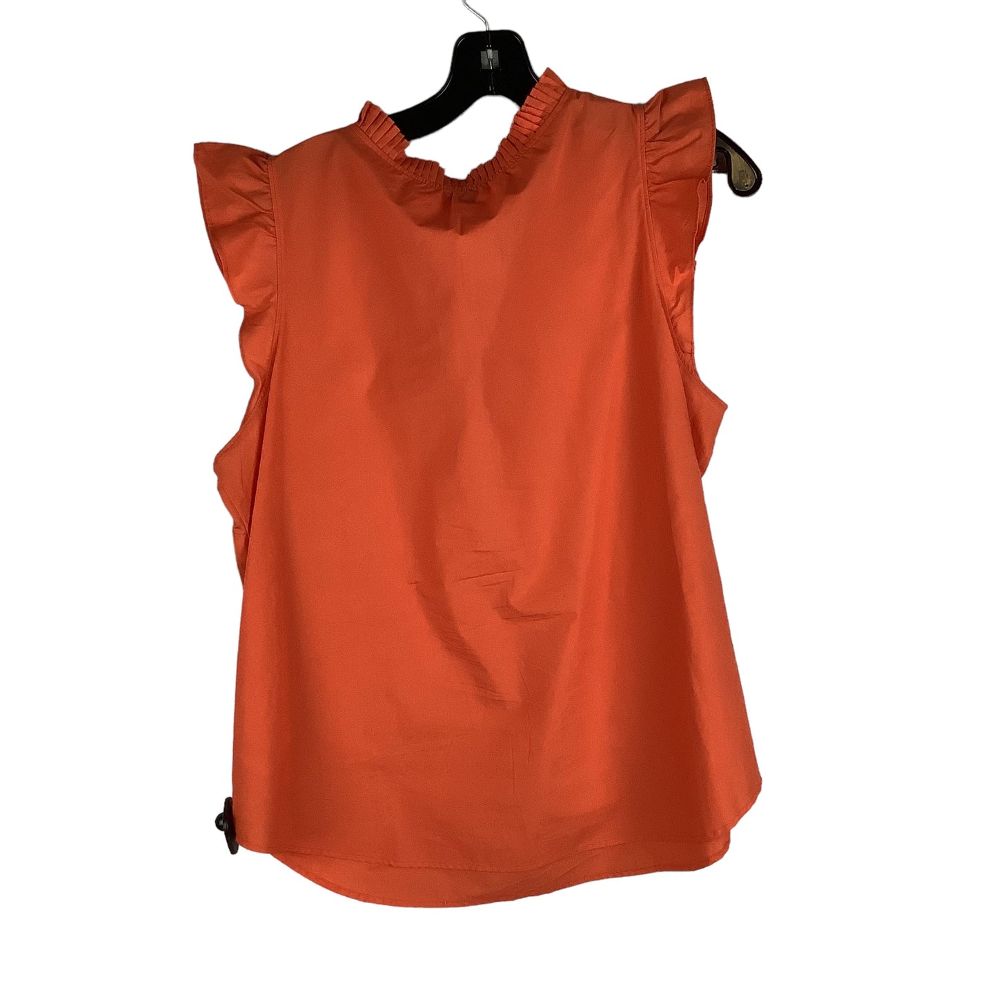 Orange Top Short Sleeve Talbots, Size L