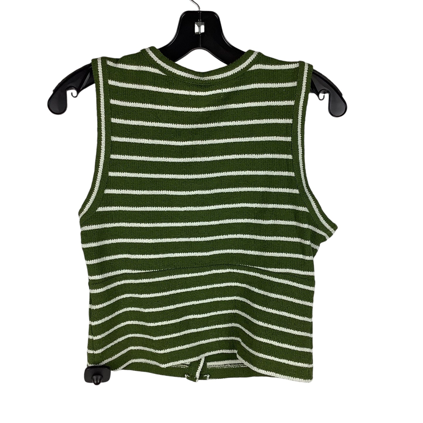 Top Sleeveless By Madewell In Green, Size: S