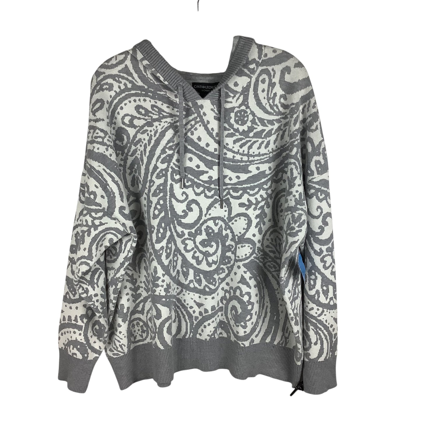 Sweater By Cynthia Rowley In Grey, Size: 2x