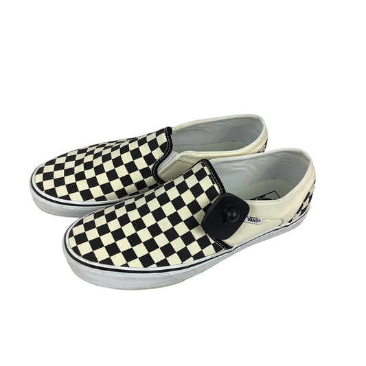 Shoes Flats By Vans In Checkered Pattern, Size: 11