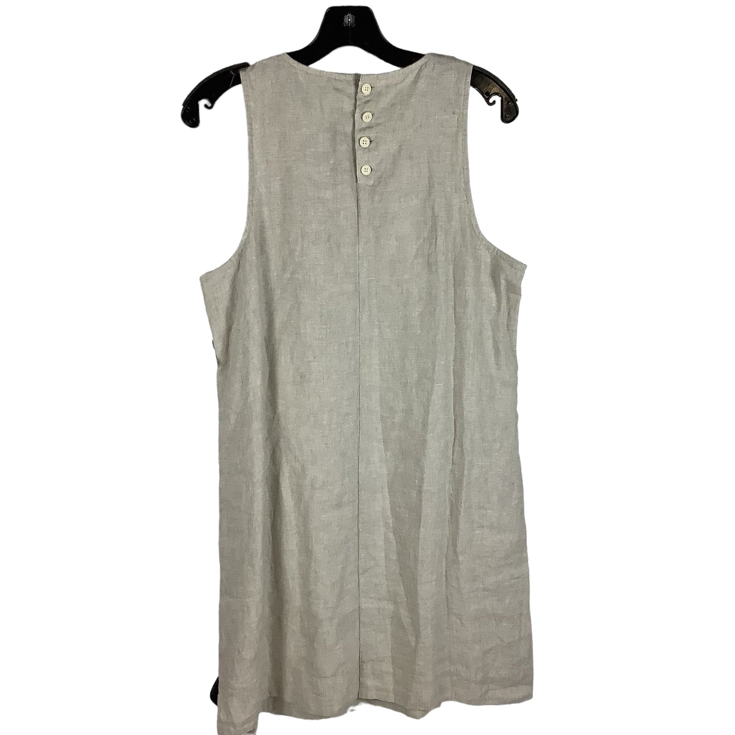 Tan Dress Casual Midi J. Crew, Size S