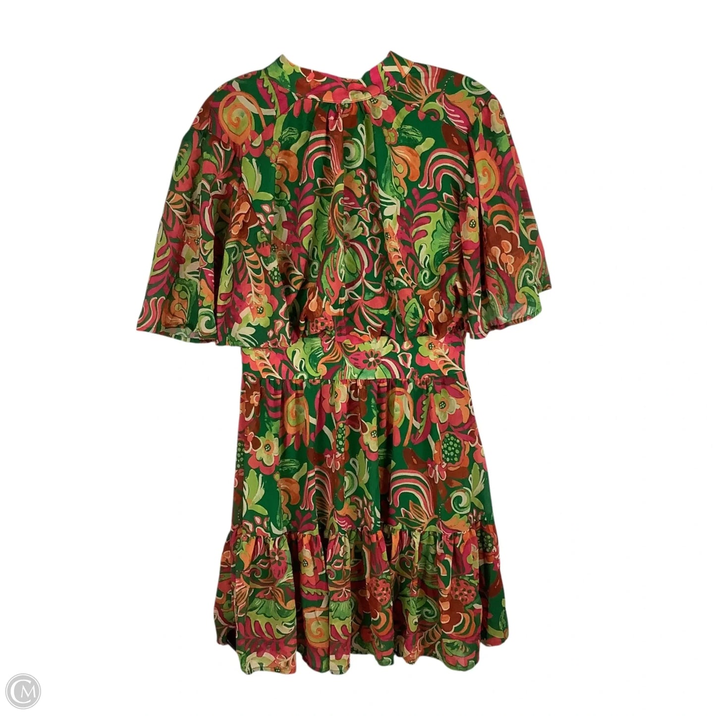 Dress Casual Midi By Flying Tomato In Floral Print, Size: S