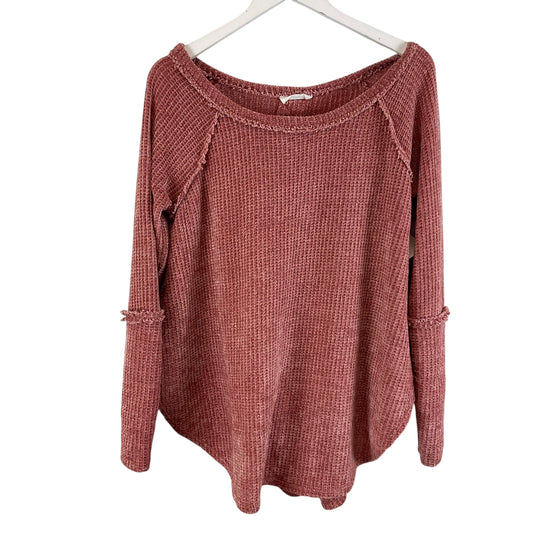 Sweater By Clothes Mentor In Pink, Size: S