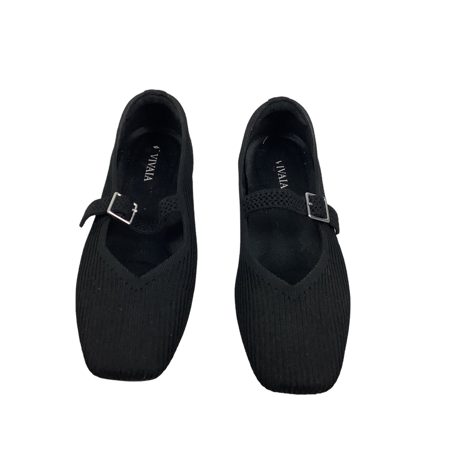 Black Shoes Flats Clothes Mentor, Size 6.5