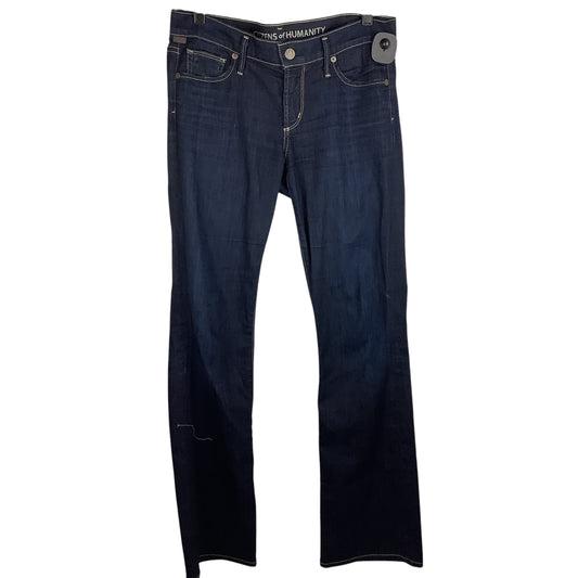 Jeans Straight By Citizens Of Humanity In Blue Denim, Size: 4