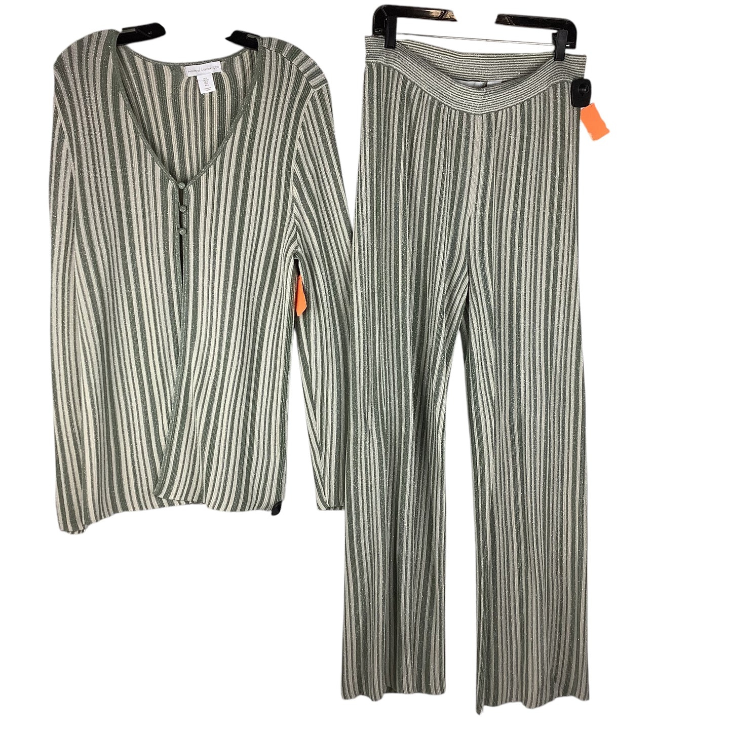 Pants Set 2pc By House Of Harlow In Green, Size: L