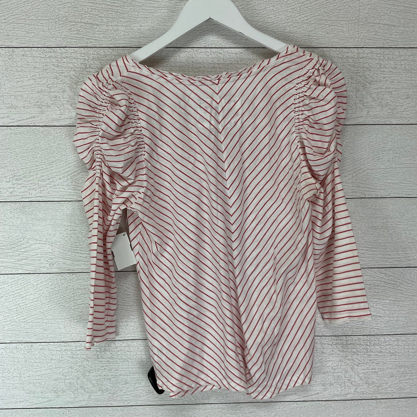 Top Long Sleeve By Maeve In Striped Pattern, Size: S