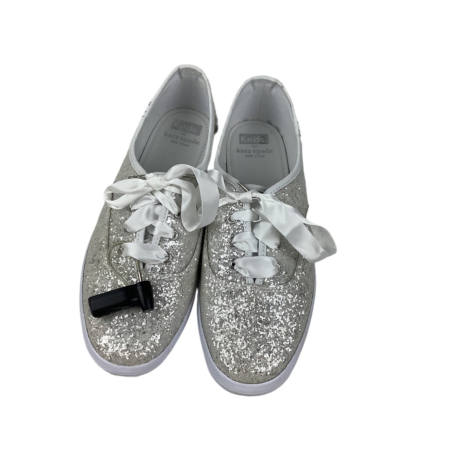 White Shoes Designer Kate Spade, Size 8.5