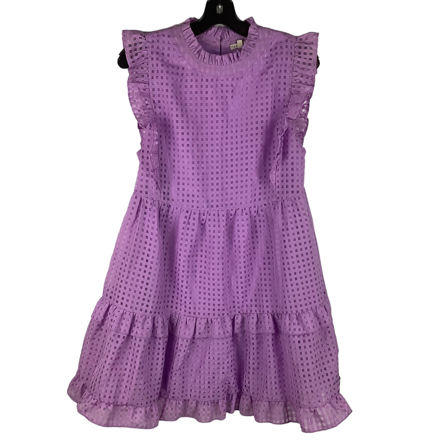 Purple Dress Casual Short Jodifl, Size S