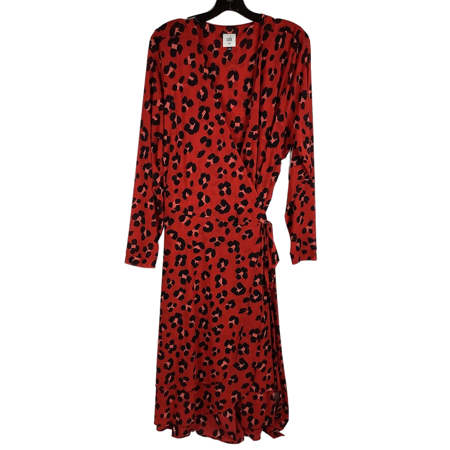 Dress Casual Maxi By Cabi In Red, Size: Xxl