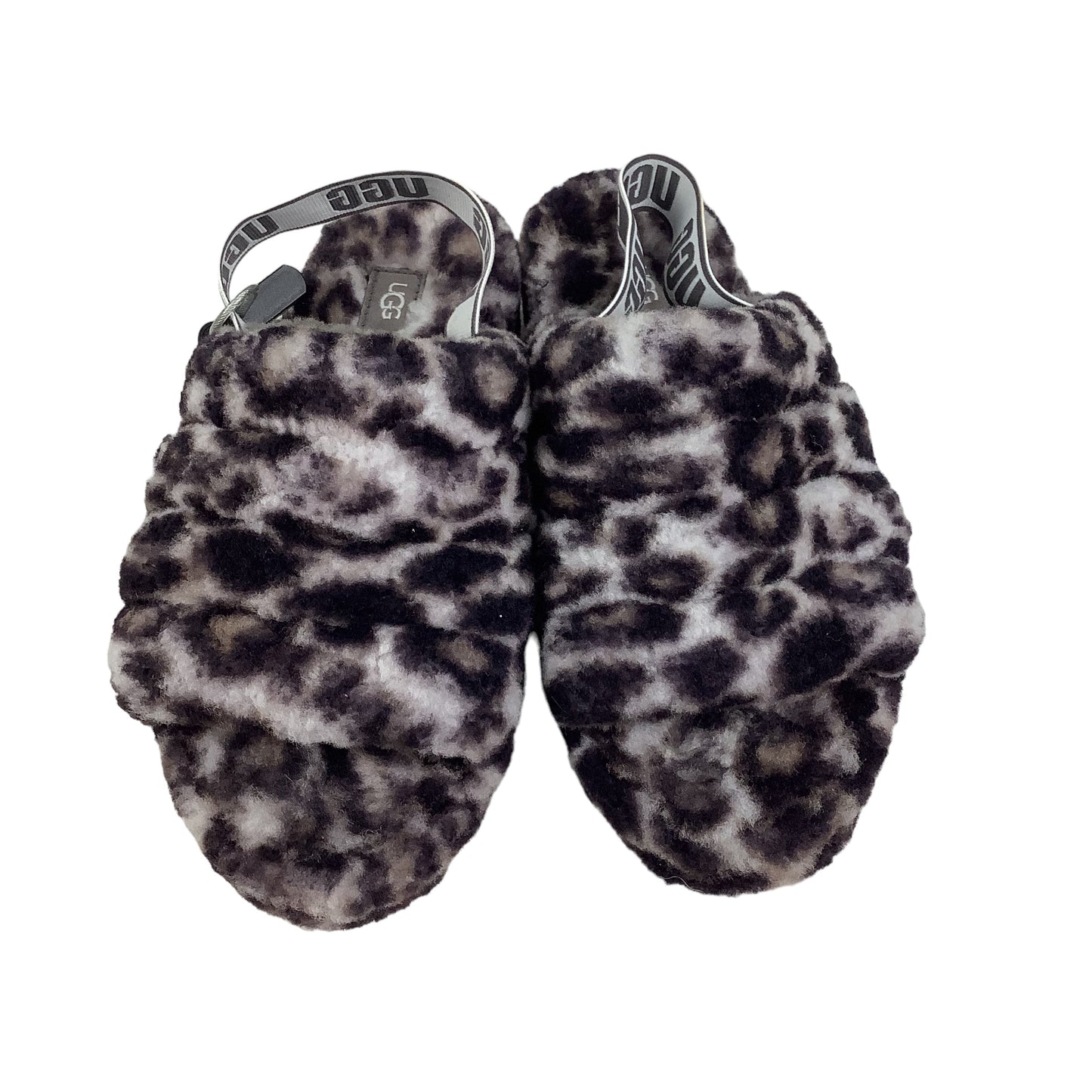 Slippers Designer By Ugg In Animal Print Size: 10