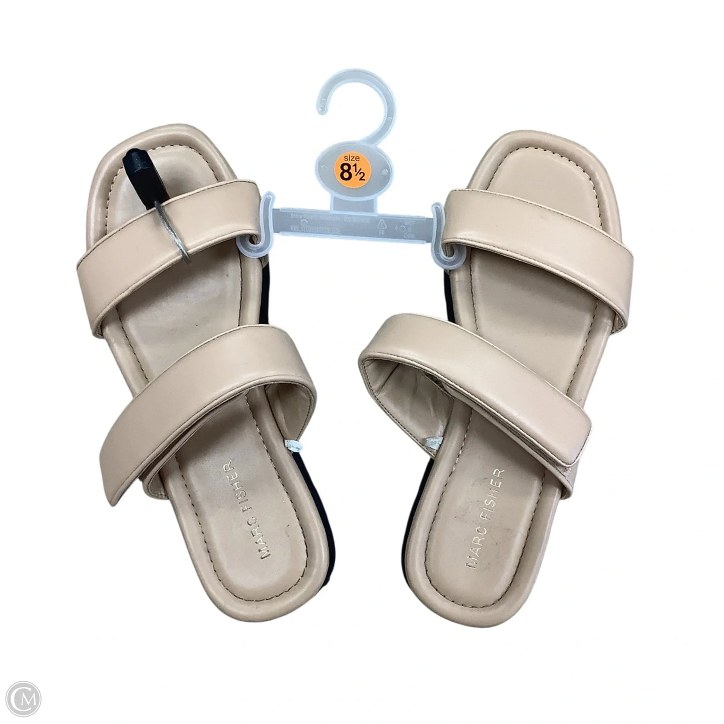 Sandals Flats By Marc Fisher In Tan, Size: 8.5