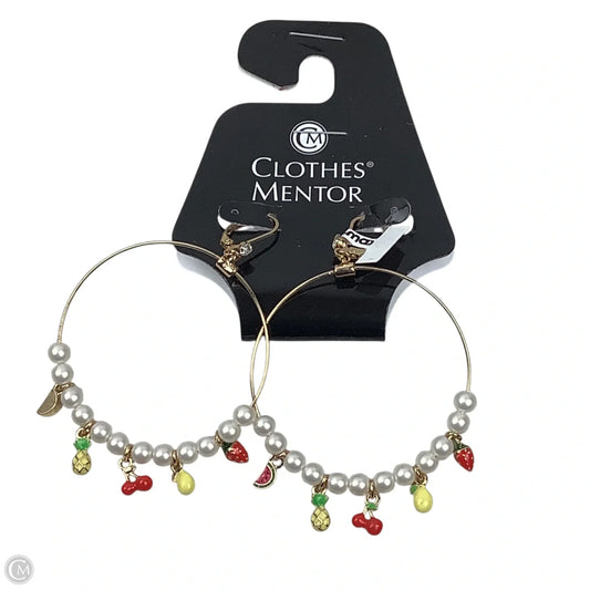 Earrings Hoop By Betsey Johnson