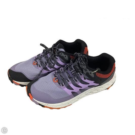 Shoes Athletic By Merrell In Orange & Purple, Size: 9