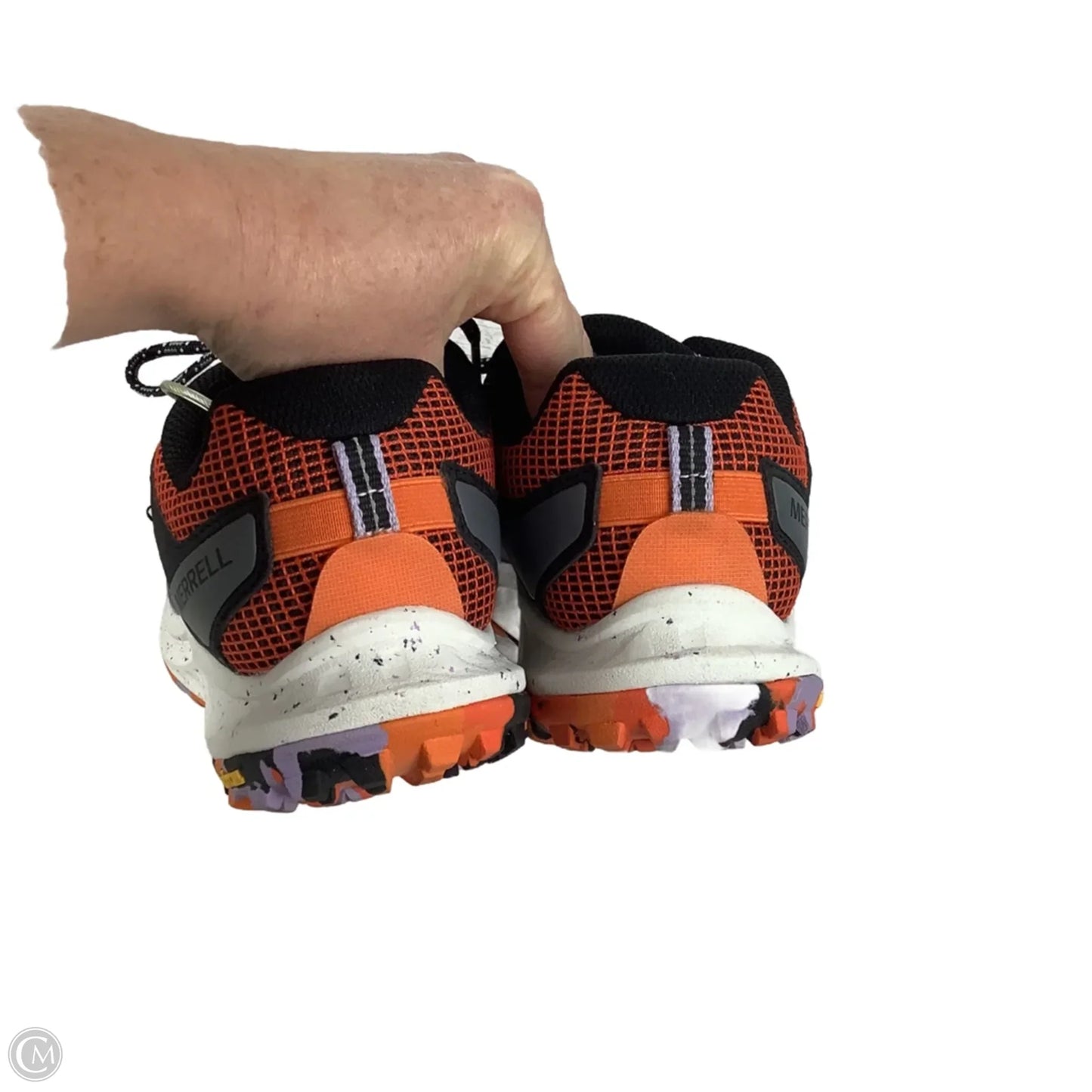 Shoes Athletic By Merrell In Orange & Purple, Size: 9