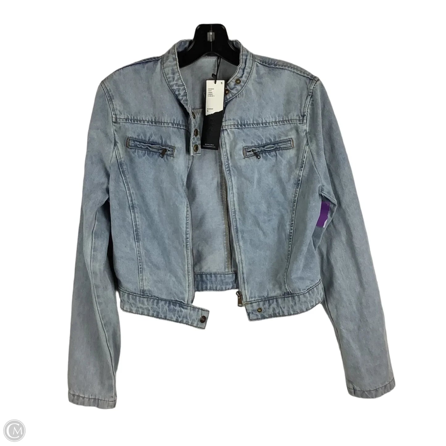 Jacket Denim By Cmc In Blue Denim, Size: M
