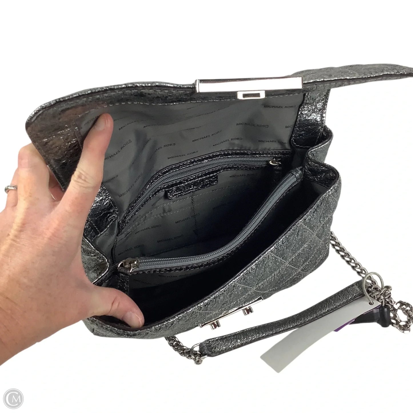 Crossbody Designer By Michael Kors, Size: Medium