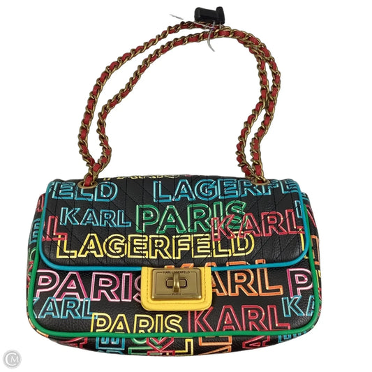 Handbag Designer By Karl Lagerfeld, Size: Medium