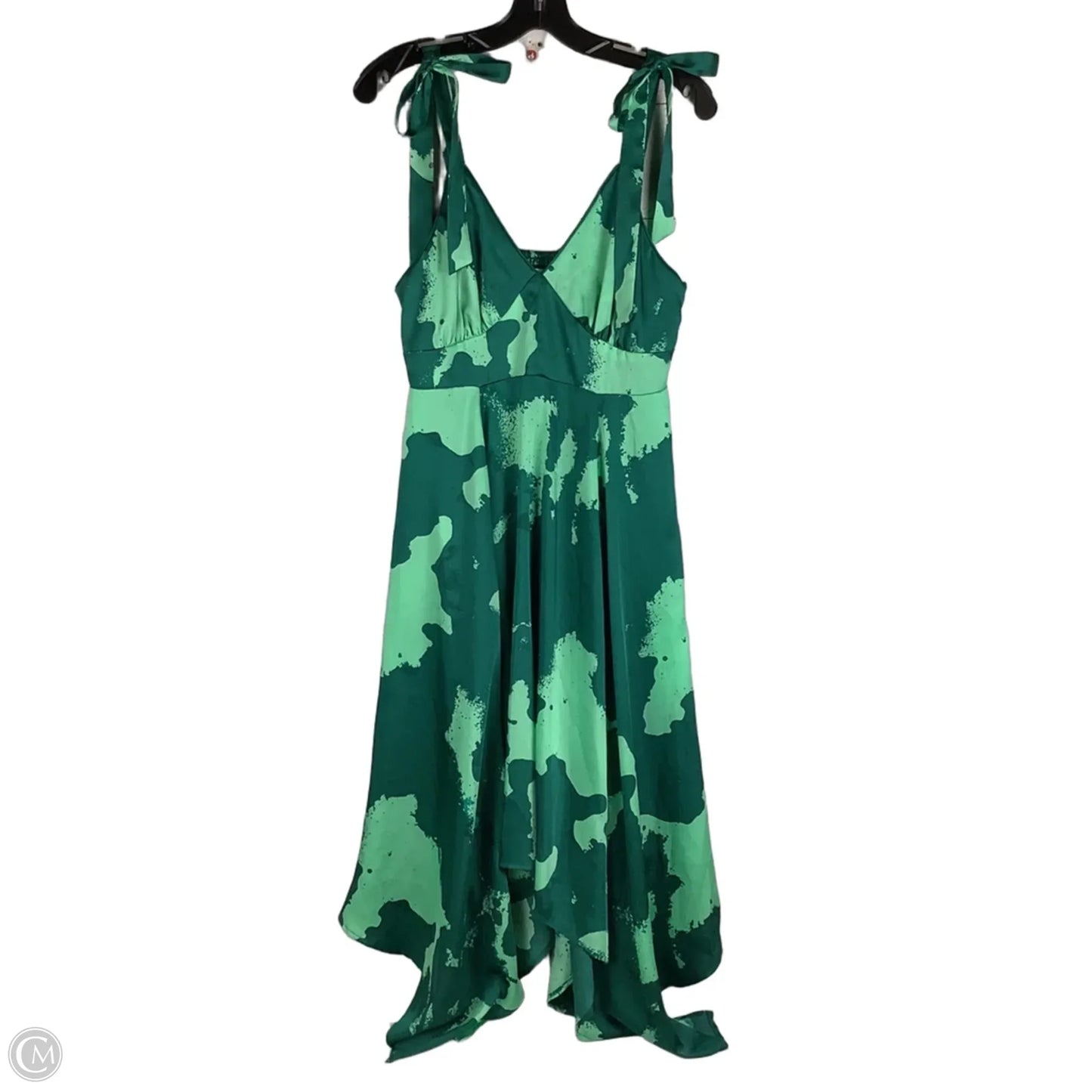 Dress Casual Midi By Target In Green, Size: M